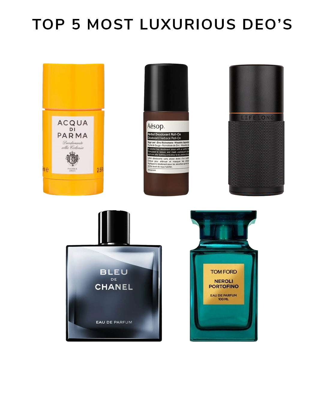 The Top 5 Luxurious Deodorants That Elevate Your Personal Care Routine